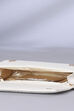 Ivory Mirror Work Clutch image number 6