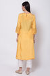 Fuchsia Viscose A-Line Printed Kurta image number 4