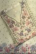 Teal Kota Cotton Neck Embroidered Unstitched Suit Set image number 1