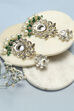 Gold Brass Earrings image number 2