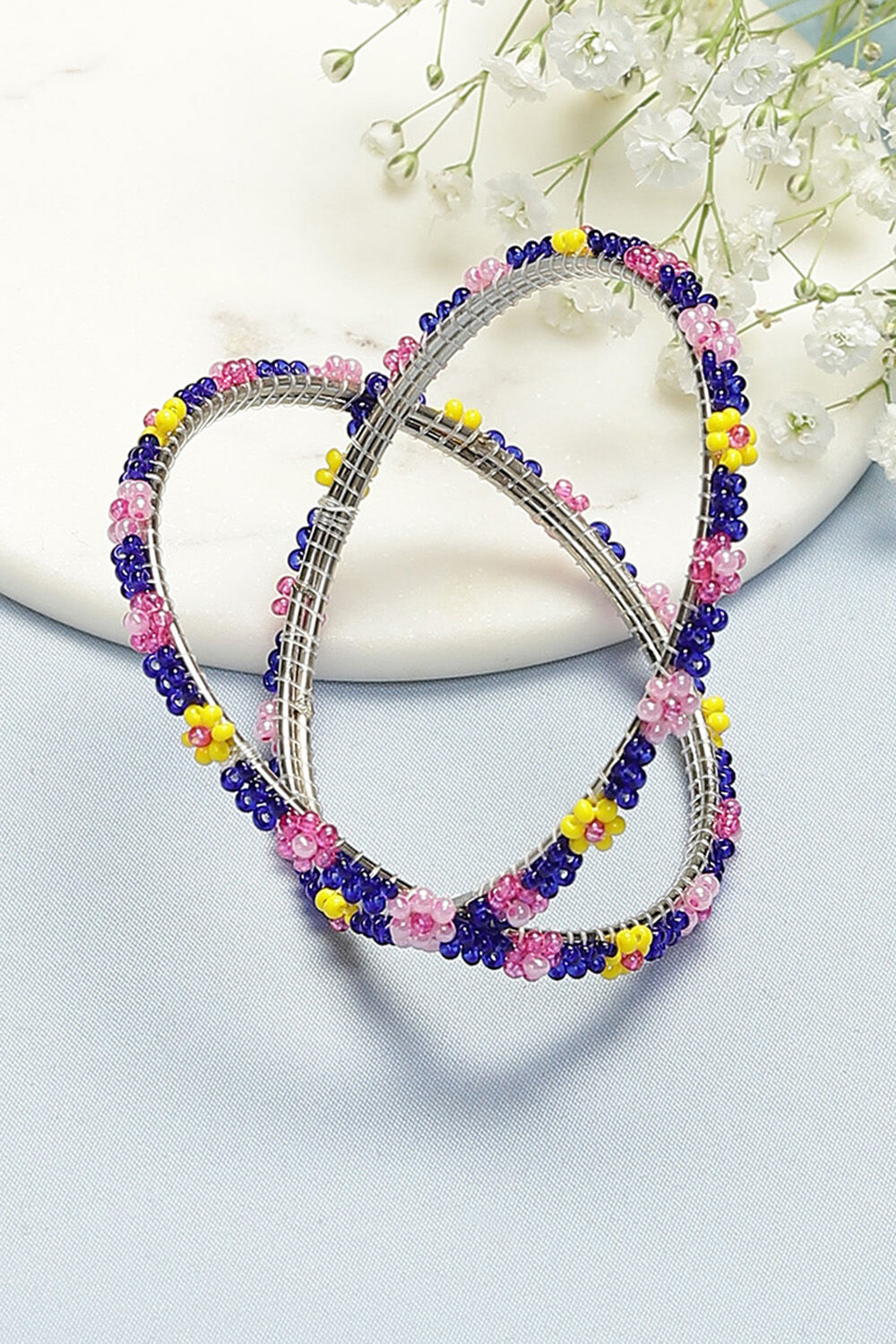 Blue & Pink Kids  Bangles image number 0
