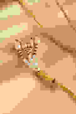 Champagne Alloy Necklace Set image number 6