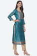 Neutral Chanderi Easy Stitch Suit Set image number 5