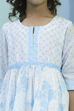 White Cotton Gathered Suit Set image number 1