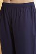 Blue Polyester Straight Fusion Set image number 2