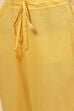 Yellow Art Silk Straight Kurta Regular Pant Suit Set image number 3