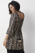 Black Cotton Printed Short Kurti image number 5