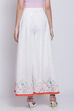 White Cotton Palazzo image number 4
