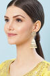 Cream Earrings image number 3