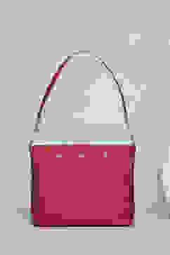 Red Polycotton Clutch image number 5