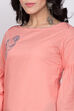 Blue Cotton Straight Kurta image number 1