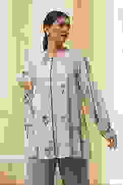 Beige Pure Cotton Shirt-Style A-Line Short Kurta image number 5