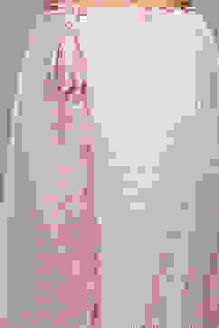 Beige Rayon Asymmetric Kurta Palazzo 2 Piece Set image number 2