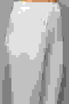 Off White Cotton Anarkali Suit Set image number 2