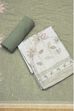 Peach Linen Printed Unstitched Suit Set image number 2