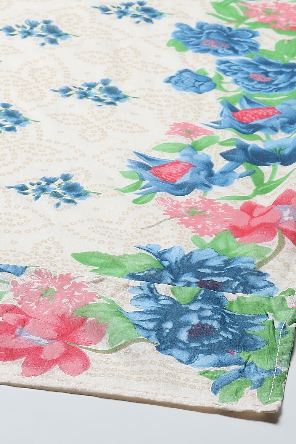 Fuschia Rayon Straight Suit Set image number 3