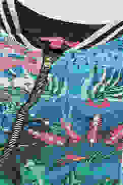 Blue Cotton Jacket image number 1