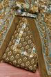 Rust Cotton Unstitched Suit Set image number 0