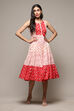 Lavender Cotton Tiered Dress image number 0
