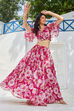 Yellow Polyester Straight Printed 2 Piece Set image number 0