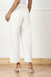 Black Cotton Solid Pants image number 5