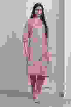 Red Cotton Straight Kurta image number 0