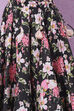 Black Art Silk Lehenga Set image number 6