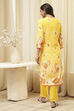 Light Blue Rayon Straight Kurta Regular Pants Suit Set image number 4
