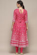 Blue Cotton A-Line Suit Set image number 5