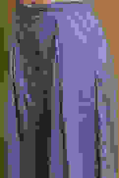 Blue Cotton Printed A-Line Suit Set image number 2