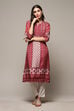 Ivory Viscose A Line Kurta image number 5