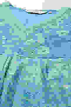 Indigo Cotton Anarkali Suit Set image number 1