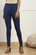 Camel Cotton Blend Solid Churidar image number 4