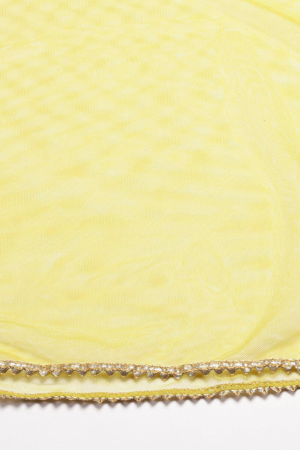 Saffron Rayon Straight Kurta Pants Suit Set image number 4