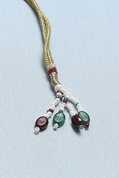 Red Green Alloy Necklace Set image number 5
