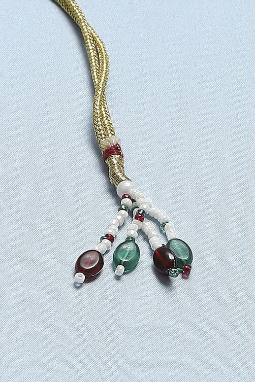Red Green Alloy Necklace Set image number 5