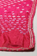 Orange Silk Blend Unstitched Suit set image number 4