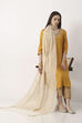 Off White Poly Cotton Dupatta image number 0