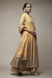 Mustard Cotton Anarkali Suit Set image number 4