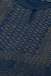 Teal Straight Acrylic Kurta image number 1