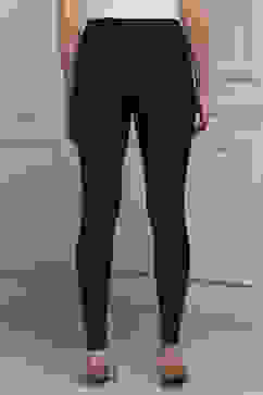 Black Nylon Blend Leggings image number 5