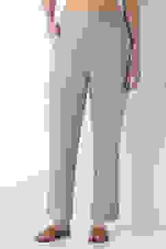 Beige Cotton Chinos Pants image number 4