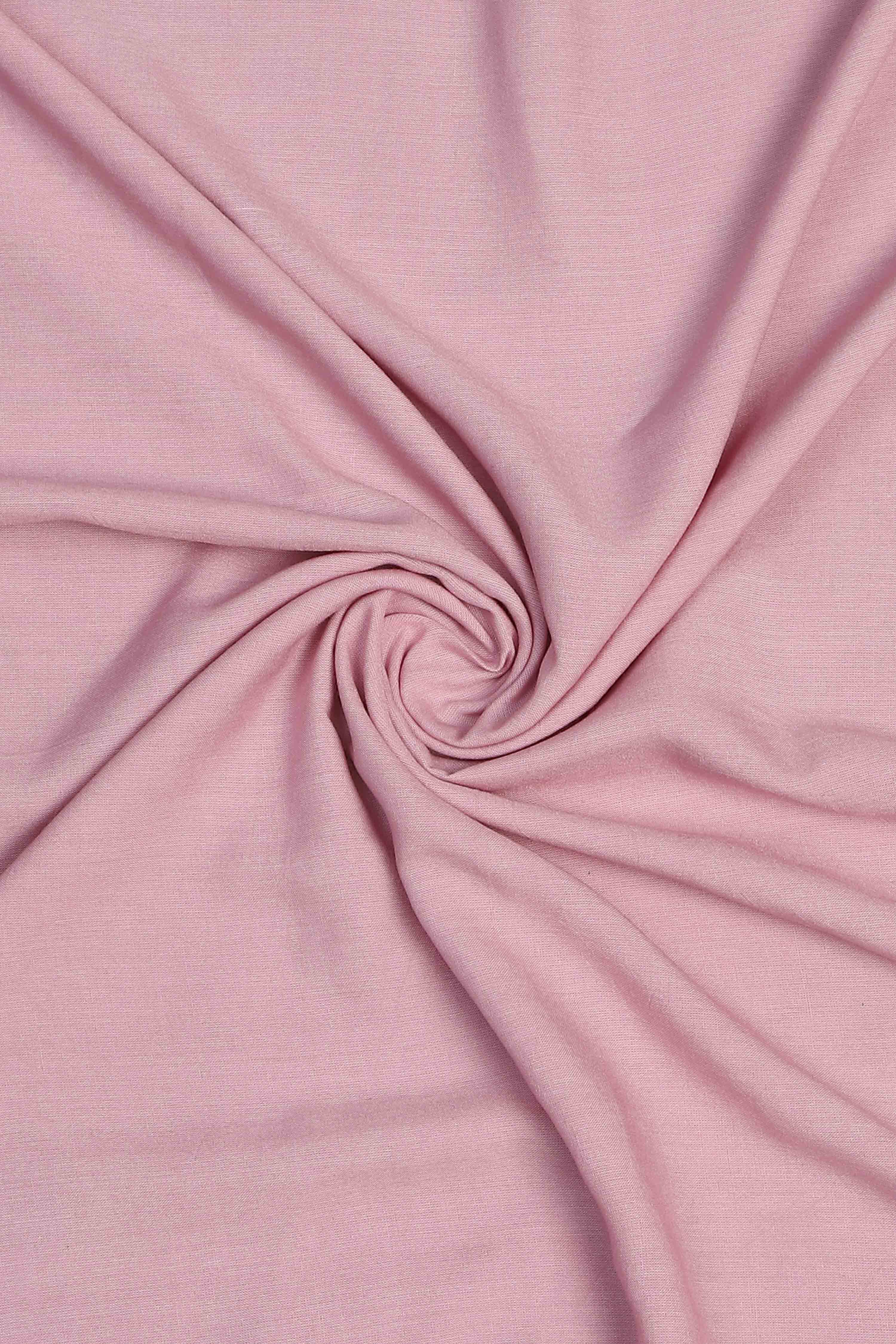 Pink Linen Unstitched Suit Set image number 2