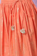 Berry Red Viscose Lehenga Set image number 2