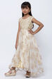 Beige Nylon Tulip Gown image number 2