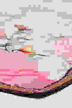 Sea Green Poly Viscose A-Line Kurta Palazzo Suit Set image number 3