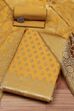 Rama Green Silk Unstitched Suit Set image number 0