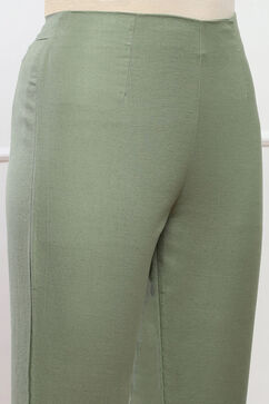 Green Bay Cotton Blend Solid Pant image number 1