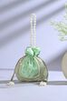 Green Fabric Potli Bag image number 0