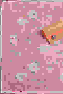 Salmon Pink Linen Digital Print Unstitched Suit Set image number 2